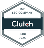 Badge Clutch - Top SEO Company Perú 2025 - Go Negocio