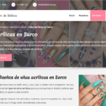 EF Salón de Belleza: Diseño Web para liderar búsquedas locales en Santiago de Surco